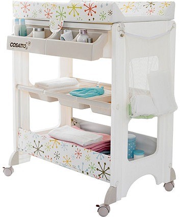 standing changing table